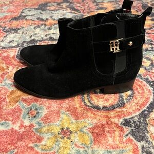 Black Suede Ankle Boots